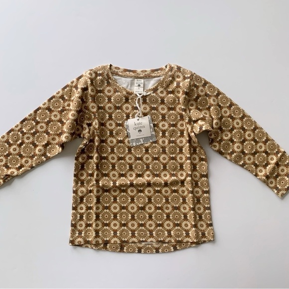 Kate Quinn 70s Geo Floral Tee 5T or 6 years or 7 years - Picture 2 of 5